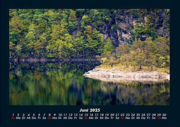Produktbild: Berglandschaften 2025 Fotokalender DIN A4