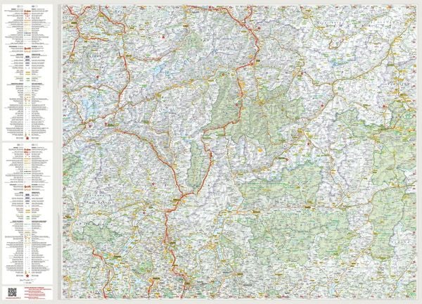 Produktbild: MARCO POLO Reisekarte Schweiz 02 &Ouml;stlicher Teil 1:225.000
