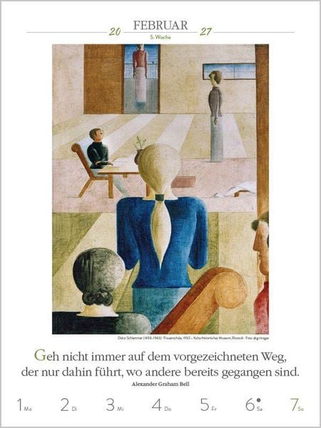 Produktbild: Literaturkalender Kunst 2027