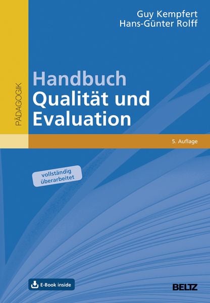 Handbuch Qualität und Evaluation, Set von Guy Kempfert,Hans-Günter Rolff, Beltz Verlagsgruppe GmbH & Co. KG, 978-3-407-83194-1