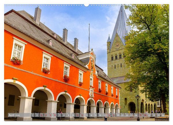 Produktbild: Ein Blick auf die Hansestadt Soest (Wandkalender 2026 DIN A2 quer), CALVENDO Monatskalender