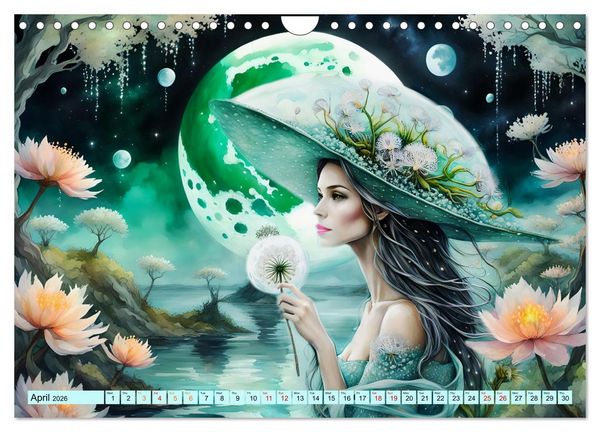 Produktbild: Enchantress of nature (Wall Calendar 2026 DIN A4 landscape), CALVENDO 12 Month Wall Calendar