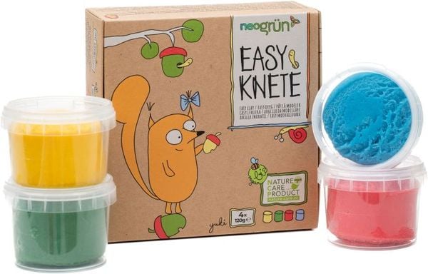 Neogrün Easy-Knete 4er Set Yuki