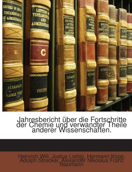 Produktbild: Will, H: Jahresbericht &uuml;ber die Fortschritte der Chemie und