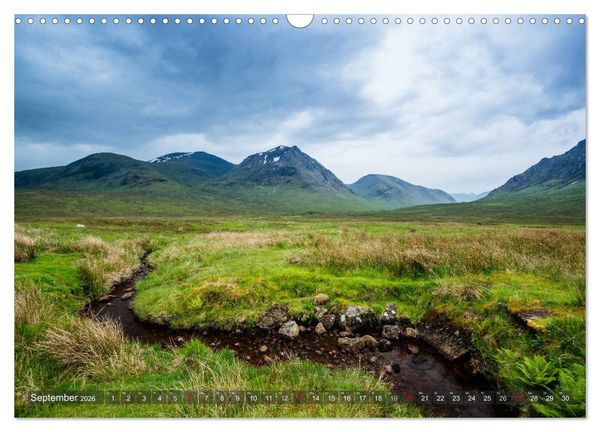 Produktbild: Quer durch Schottland (Wandkalender 2026 DIN A3 quer), CALVENDO Monatskalender