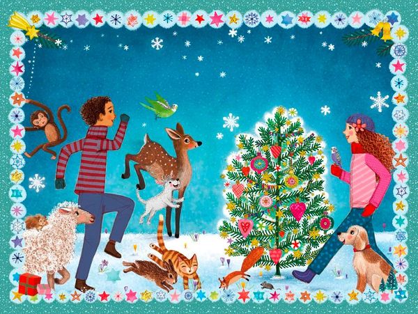 Produktbild: Liliane Susewind &ndash; 24 Tiere suchen ein Zuhause. Das Adventskalenderbuch