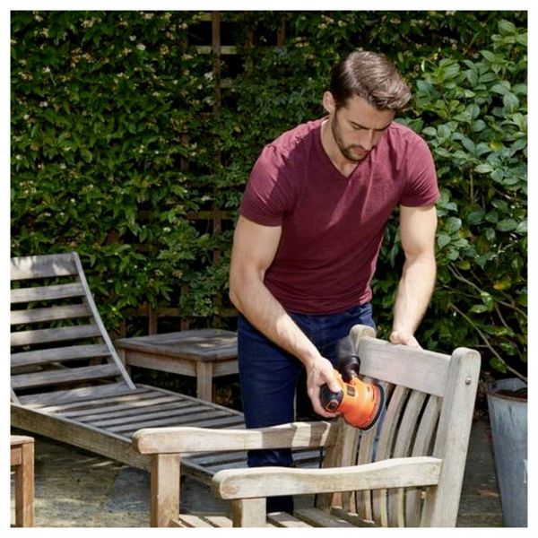 Produktbild: Black & Decker BEW210-QS Exzenterschleifer 230W &Oslash; 125mm