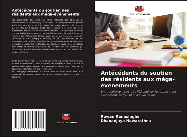 Produktbild: Ant&eacute;c&eacute;dents du soutien des r&eacute;sidents aux m&eacute;ga-&eacute;v&eacute;nements
