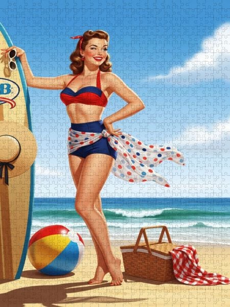 Produktbild: CALVENDO Puzzle Sandra | 1000 Teile Lege-Gr&ouml;&szlig;e 64x48cm Foto-Puzzle f&uuml;r gl&uuml;ckliche Stunden