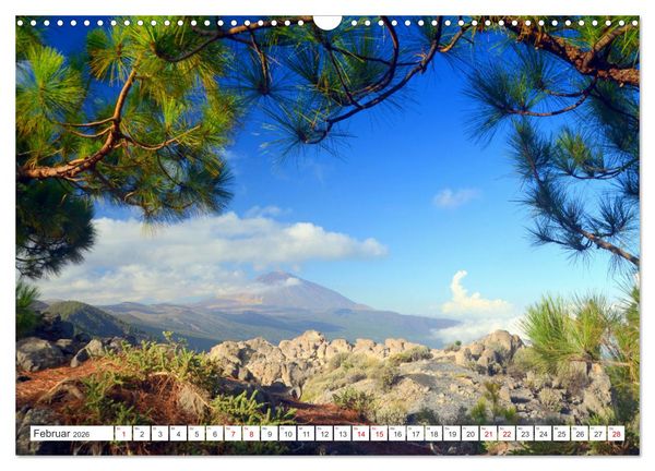 Produktbild: Teneriffa - Insel der Gl&uuml;ckseligen (Wandkalender 2026 DIN A3 quer), CALVENDO Monatskalender