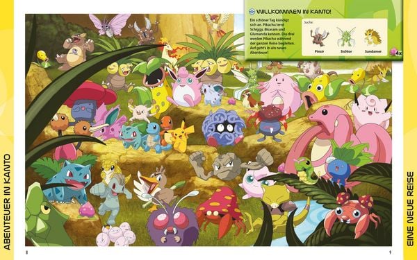 Produktbild: Pok&eacute;mon: Mein gro&szlig;es Wimmelabenteuer: Begleite Pikachu durch alle 9 Regionen