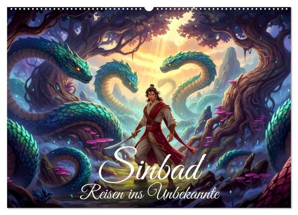 Produktbild: Sinbad &ndash; Reisen ins Unbekannte (Wandkalender 2027 DIN A2 quer), CALVENDO Monatskalender