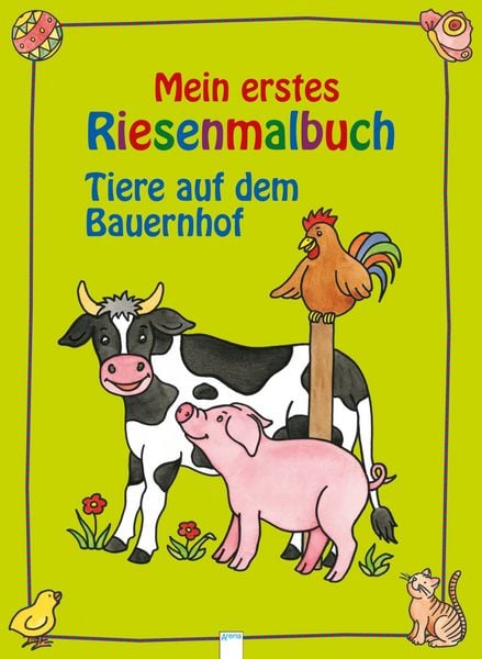Produktbild: Mein erstes Riesenmalbuch. Tiere auf dem Bauernhof