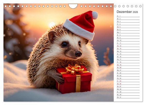 Produktbild: Stachelstars (Wandkalender 2026 DIN A4 quer), CALVENDO Monatskalender