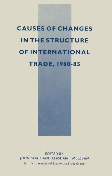 Produktbild: Causes of Changes in the Structure of International Trade, 1960-85