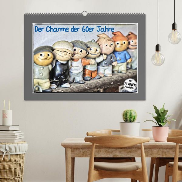 Produktbild: Der Charme der 60er Jahre (Wandkalender 2026 DIN A2 quer), CALVENDO Monatskalender