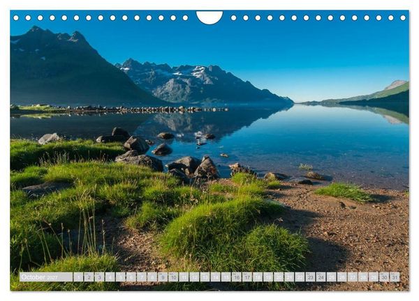 Produktbild: Norway / UK-Version (Wall Calendar 2027 DIN A4 landscape), CALVENDO 12 Month Wall Calendar