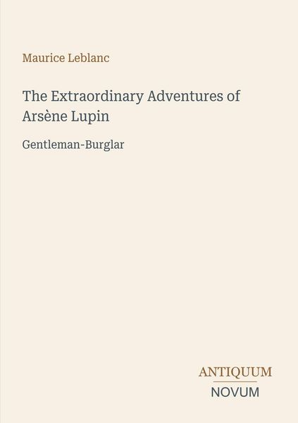 Produktbild: The Extraordinary Adventures of Ars&egrave;ne Lupin
