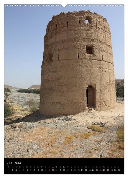 Produktbild: OMAN (Wandkalender 2026 DIN A2 hoch), CALVENDO Monatskalender