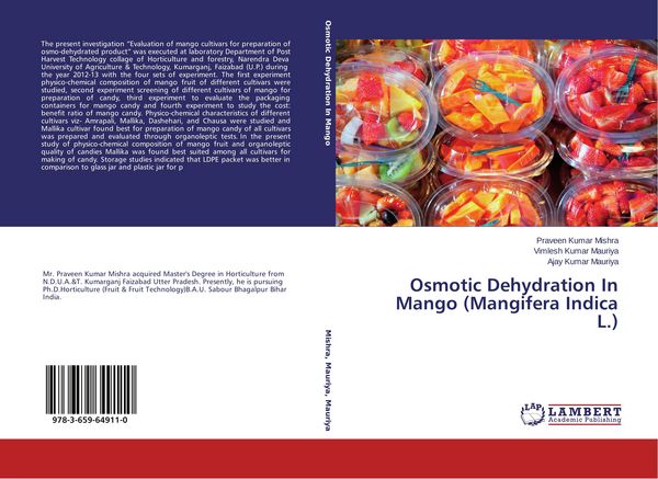 Produktbild: Osmotic Dehydration In Mango (Mangifera Indica L.)