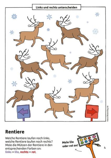 Produktbild: Weihnachtsr&auml;tsel &ndash; Kunterbunter Vorschulblock ab 5 Jahre