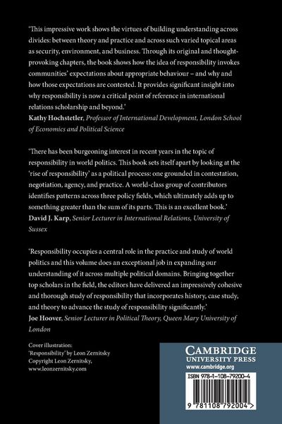 Produktbild: The Rise of Responsibility in World Politics