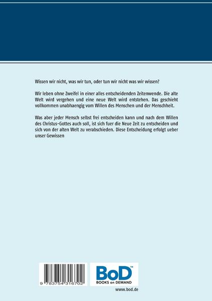 Produktbild: Christusgewissen