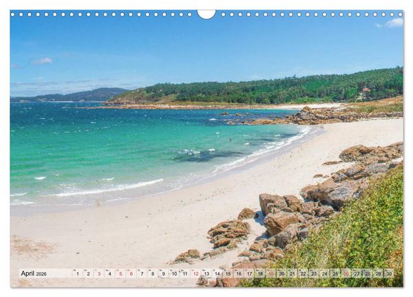 Produktbild: Nordspanien Galicien (Wandkalender 2026 DIN A3 quer), CALVENDO Monatskalender
