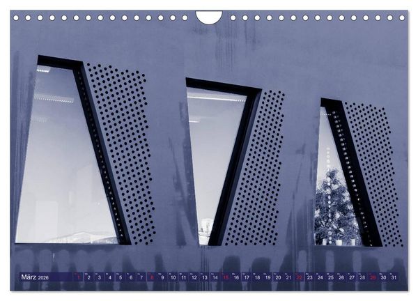 Produktbild: Abstrakte Architektur (Wandkalender 2026 DIN A4 quer), CALVENDO Monatskalender