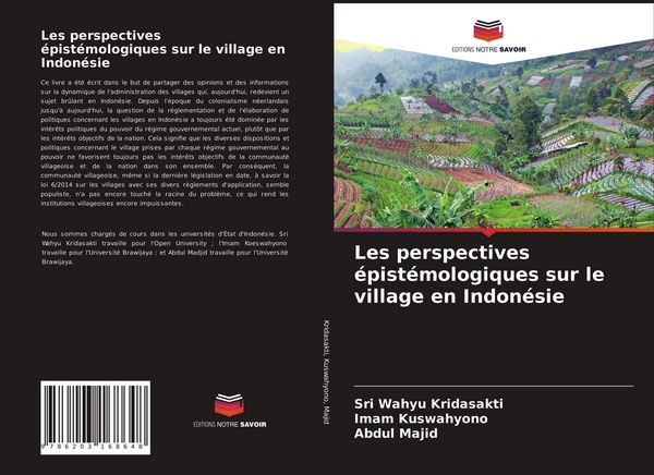 Produktbild: Les perspectives &eacute;pist&eacute;mologiques sur le village en Indon&eacute;sie