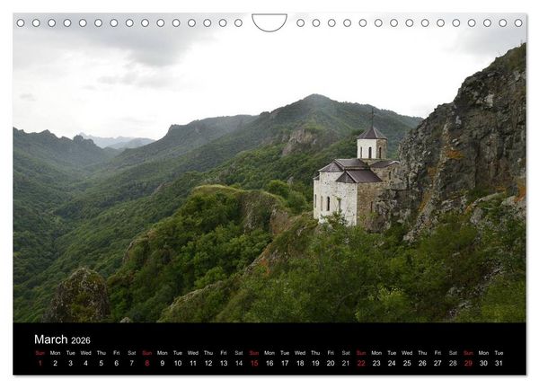 Produktbild: Monuments of Russia 2026 (Wall Calendar 2026 DIN A4 landscape), CALVENDO 12 Month Wall Calendar