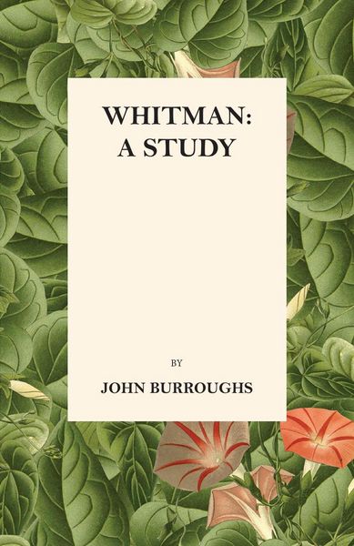 Produktbild: Whitman: A Study