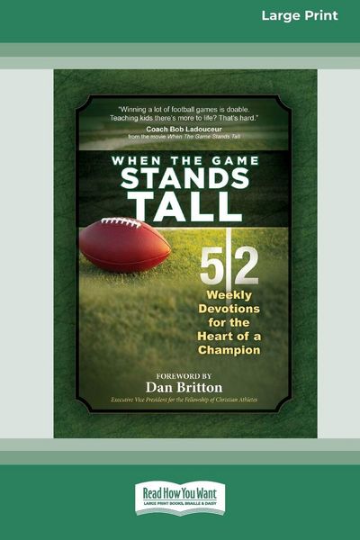 Produktbild: When the Game Stands Tall Movie Devotional