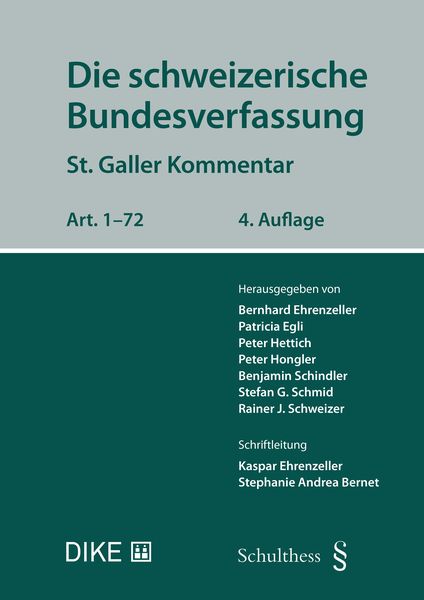 Produktbild: Die schweizerische Bundesverfassung