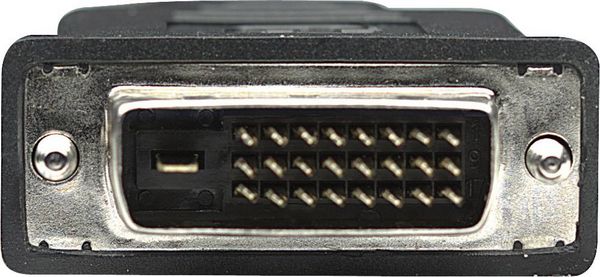 Produktbild: Manhattan DVI / HDMI Adapterkabel DVI-D 24+1pol. Stecker, HDMI-A Stecker 3.00 m Schwarz 372510 vergoldete Steckkontakte, UL-zertifiziert DVI-Kabel