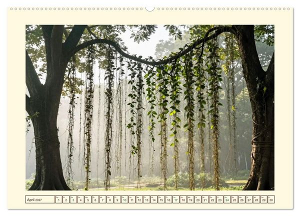 Produktbild: Gestaltete Stille - Wo die Natur zur Skulptur wird (Wandkalender 2027 DIN A2 quer), CALVENDO Monatskalender