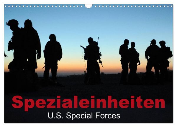Produktbild: Spezialeinheiten &bull; U.S. Special Forces (Wandkalender 2026 DIN A3 quer), CALVENDO Monatskalender