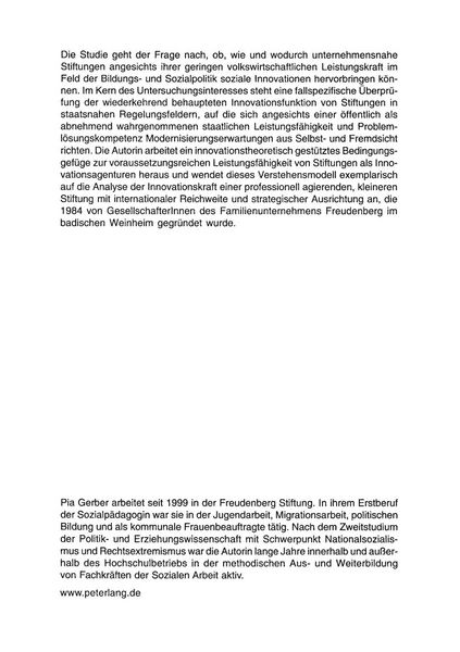 Produktbild: Der lange Weg der sozialen Innovation &ndash; Stiftungen und sozialer Wandel