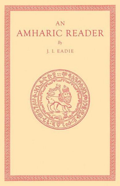 Produktbild: An Amharic Reader