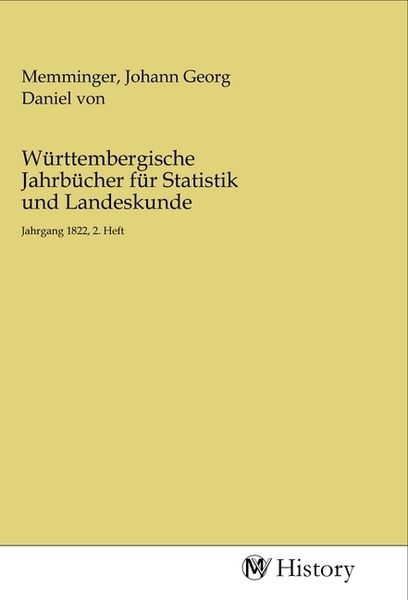Produktbild: W&uuml;rttembergische Jahrb&uuml;cher f&uuml;r Statistik und Landeskunde