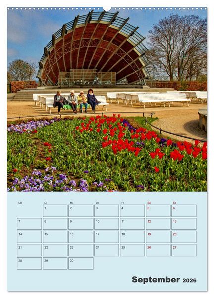 Produktbild: Kaiserb&auml;der auf Usedom (hochwertiger Premium Wandkalender 2026 DIN A2 hoch), Kunstdruck in Hochglanz