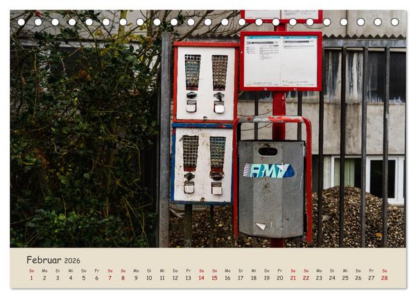 Produktbild: Kaugummiautomaten (Tischkalender 2026 DIN A5 quer), CALVENDO Monatskalender