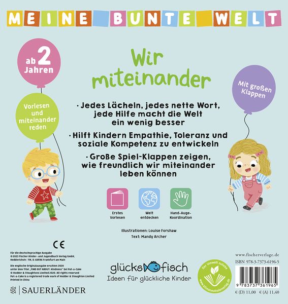 Produktbild: Gl&uuml;cksfisch: Meine bunte Welt: Wir miteinander