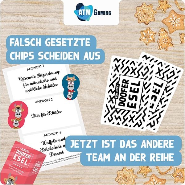 Partyspiel Doofer Esel