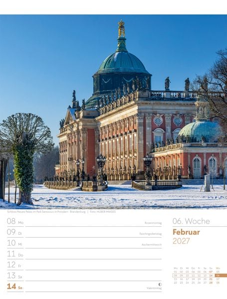 Produktbild: Malerisches Deutschland Wochenplaner Kalender 2027