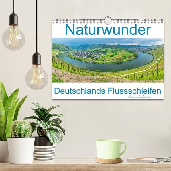Produktbild: Naturwunder - Deutschlands Flussschleifen (Wandkalender 2027 DIN A4 quer), CALVENDO Monatskalender