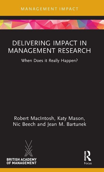 Produktbild: Delivering Impact in Management Research