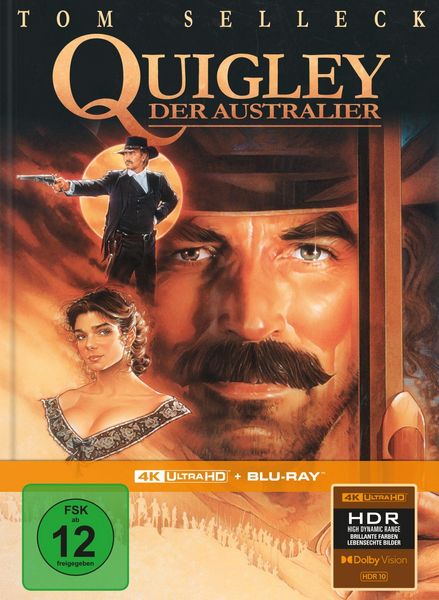 Produktbild: Quigley der Australier - Limitiertes Mediabook (4K Ultra HD + Blu-ray)