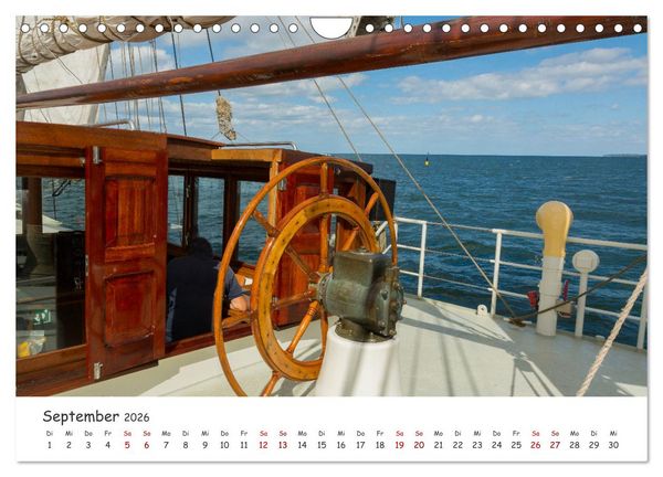 Produktbild: Travem&uuml;nder Woche vom Windjammer aus (Wandkalender 2026 DIN A4 quer), CALVENDO Monatskalender