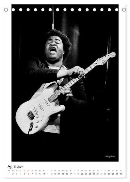 Produktbild: Jazzmaster (Tischkalender 2026 DIN A5 hoch), CALVENDO Monatskalender